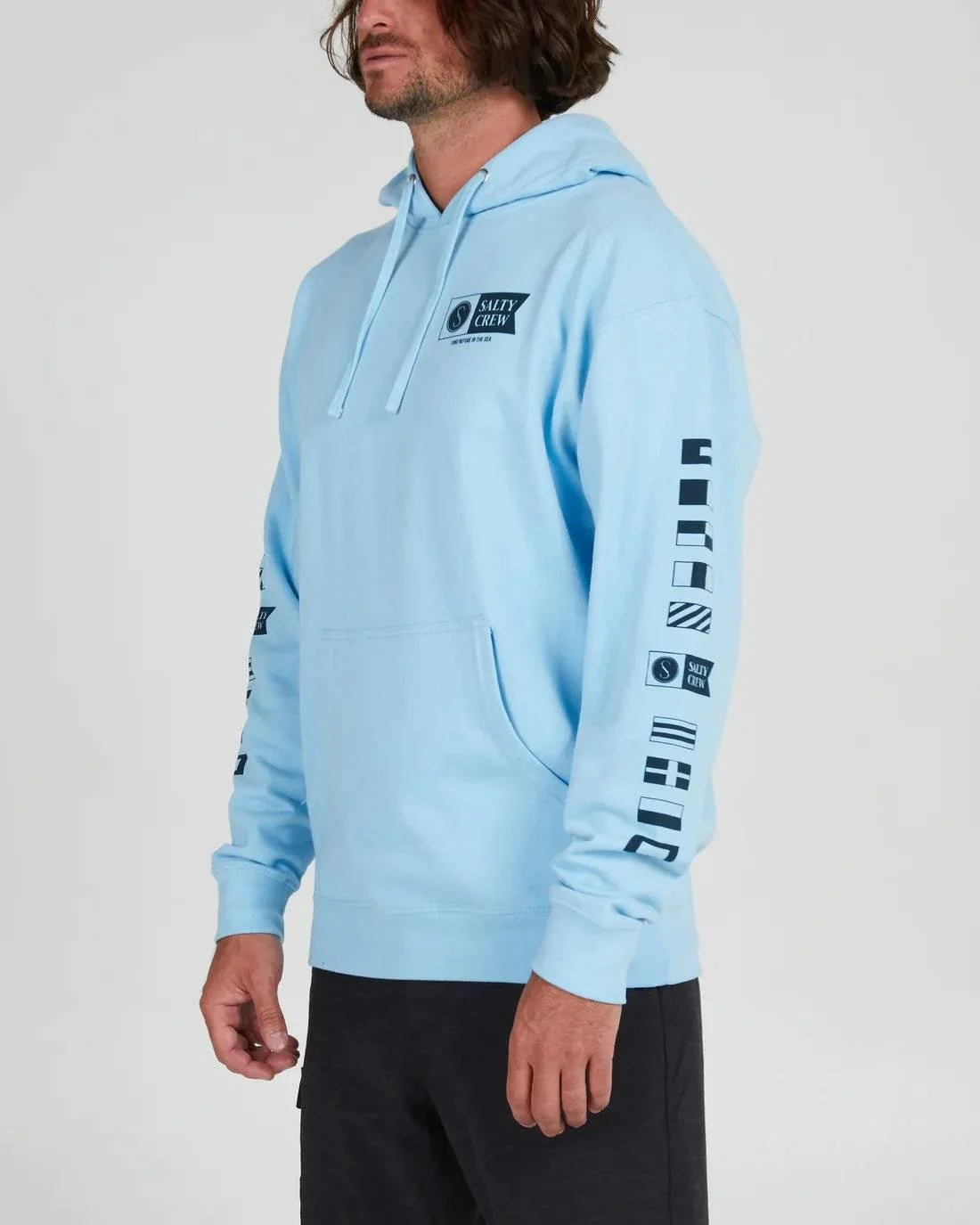 Salty Crew Men’s Alpha Hood Sweatshirt - Image 3
