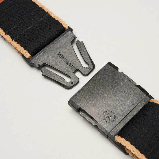 Arcade Blackwood Stretch Belt – Black/Sand - Image 3
