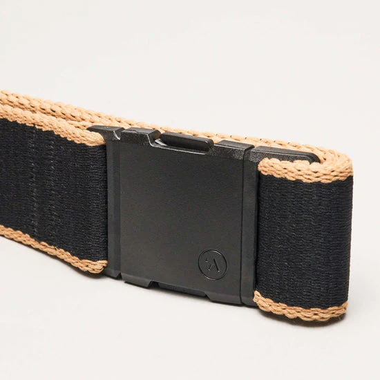 Arcade Blackwood Stretch Belt – Black/Sand - Image 4