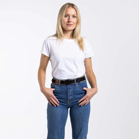 Arcade Blackwood Stretch Belt – Black/Sand - Image 6