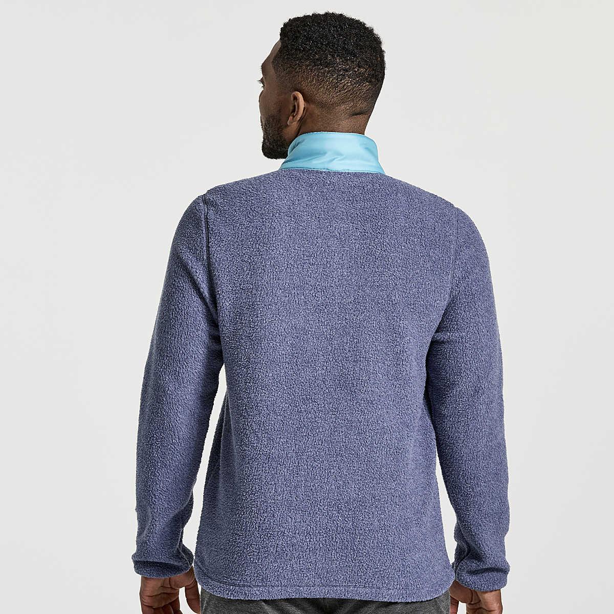 Saucony Men's Rested Sherpa 1/4 Zip Fleece Final Sale - Image 3