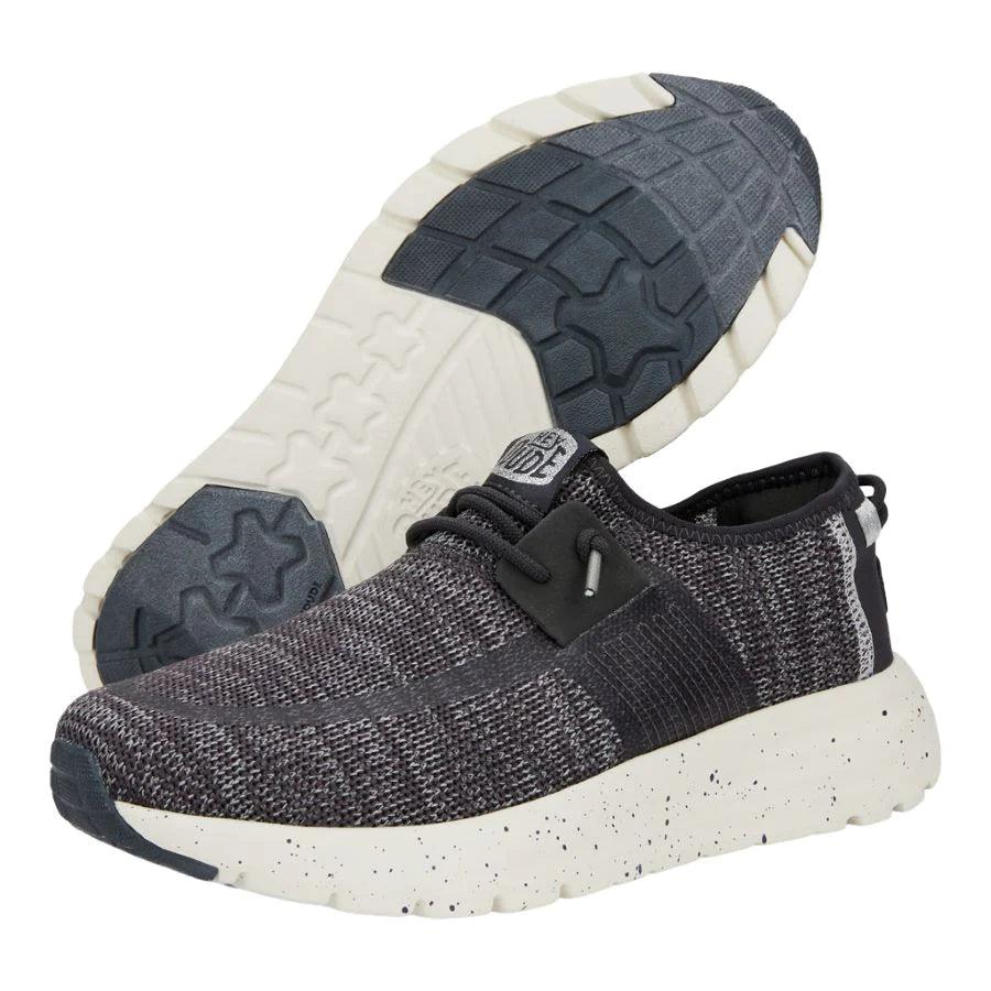 Hey Dude Women’s Sirocco Speckle Shoe Charcoal - Image 3
