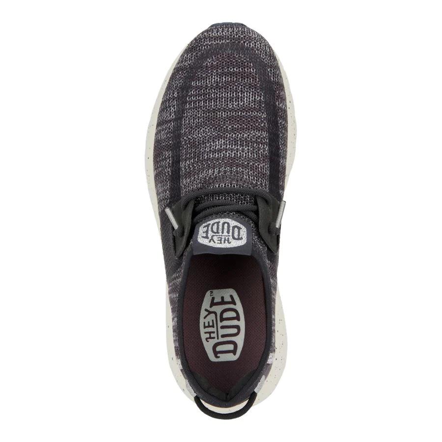 Hey Dude Women’s Sirocco Speckle Shoe Charcoal - Image 6